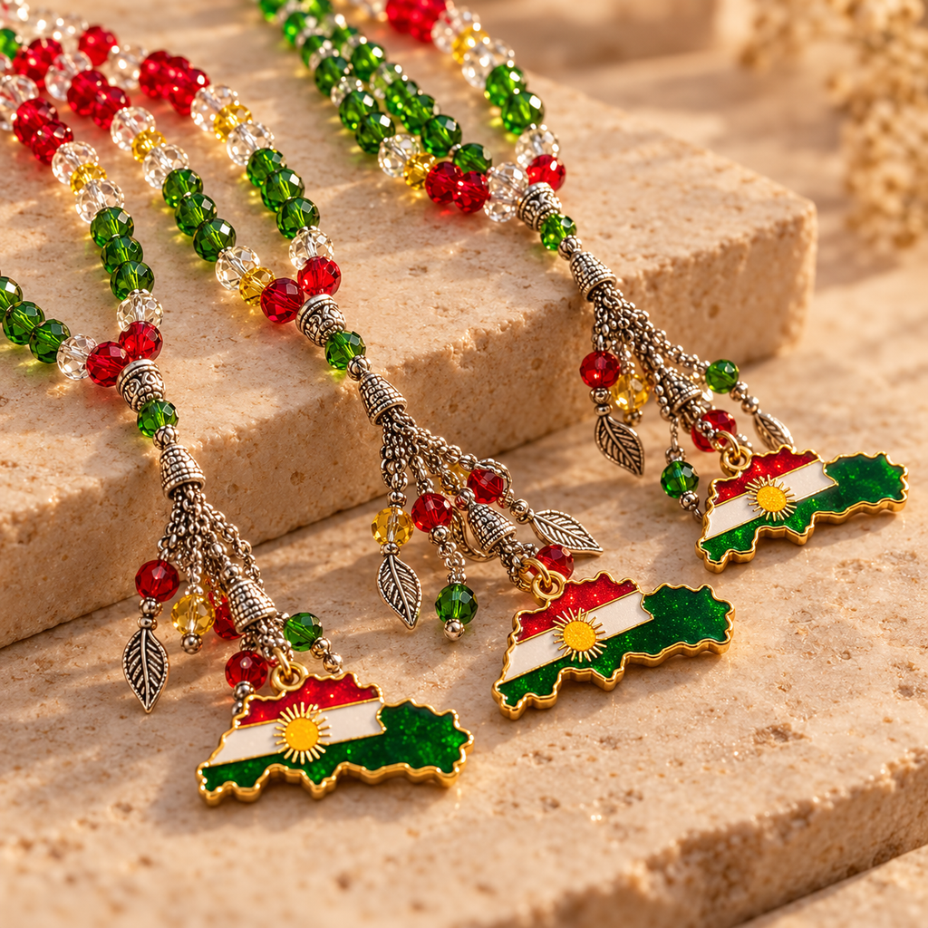 Kurdistan Tesbih Anhänger